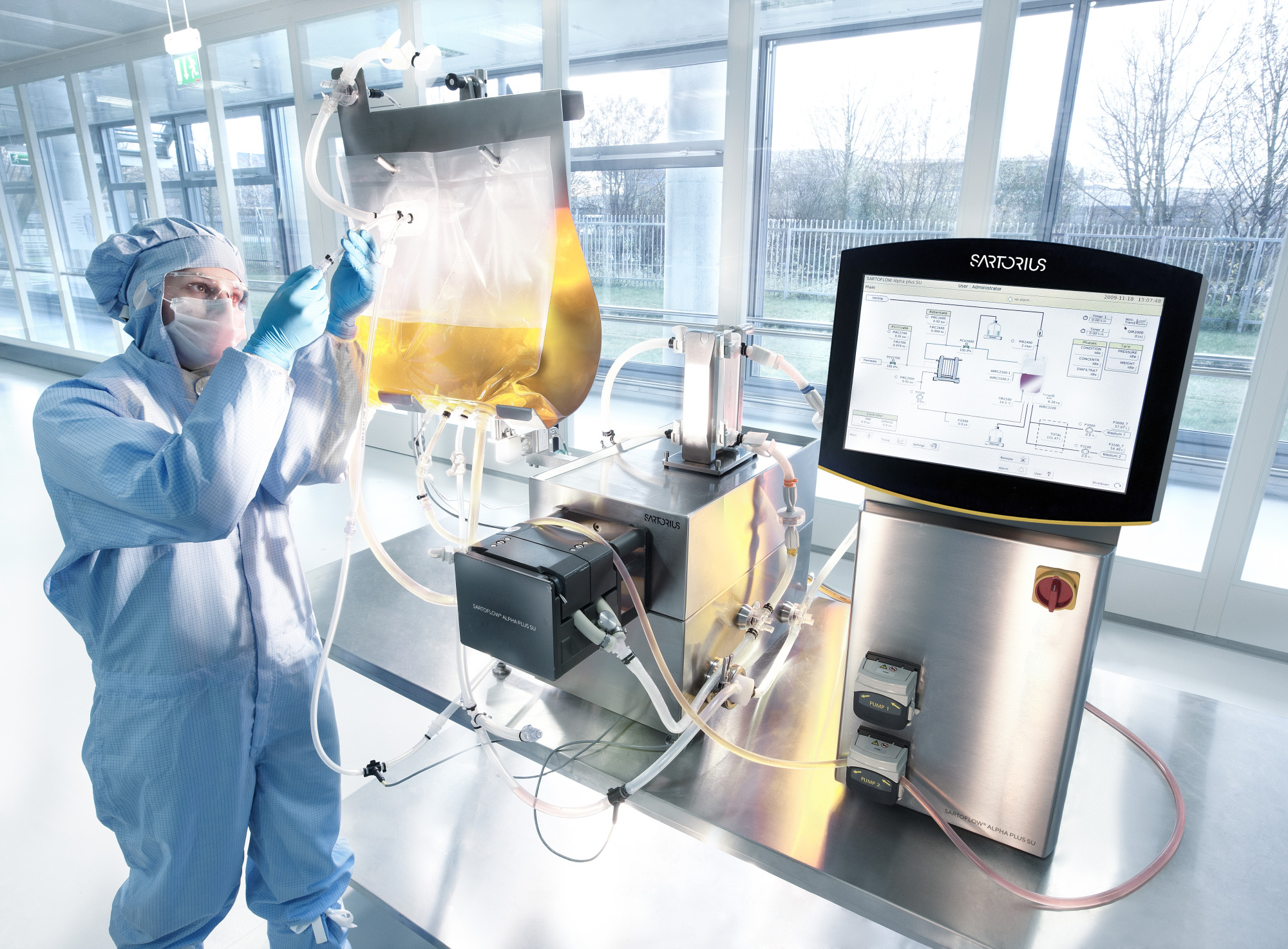 Tangencijalna (crossflow) filtracija | Downstream - Sartorius Libra Elektronik