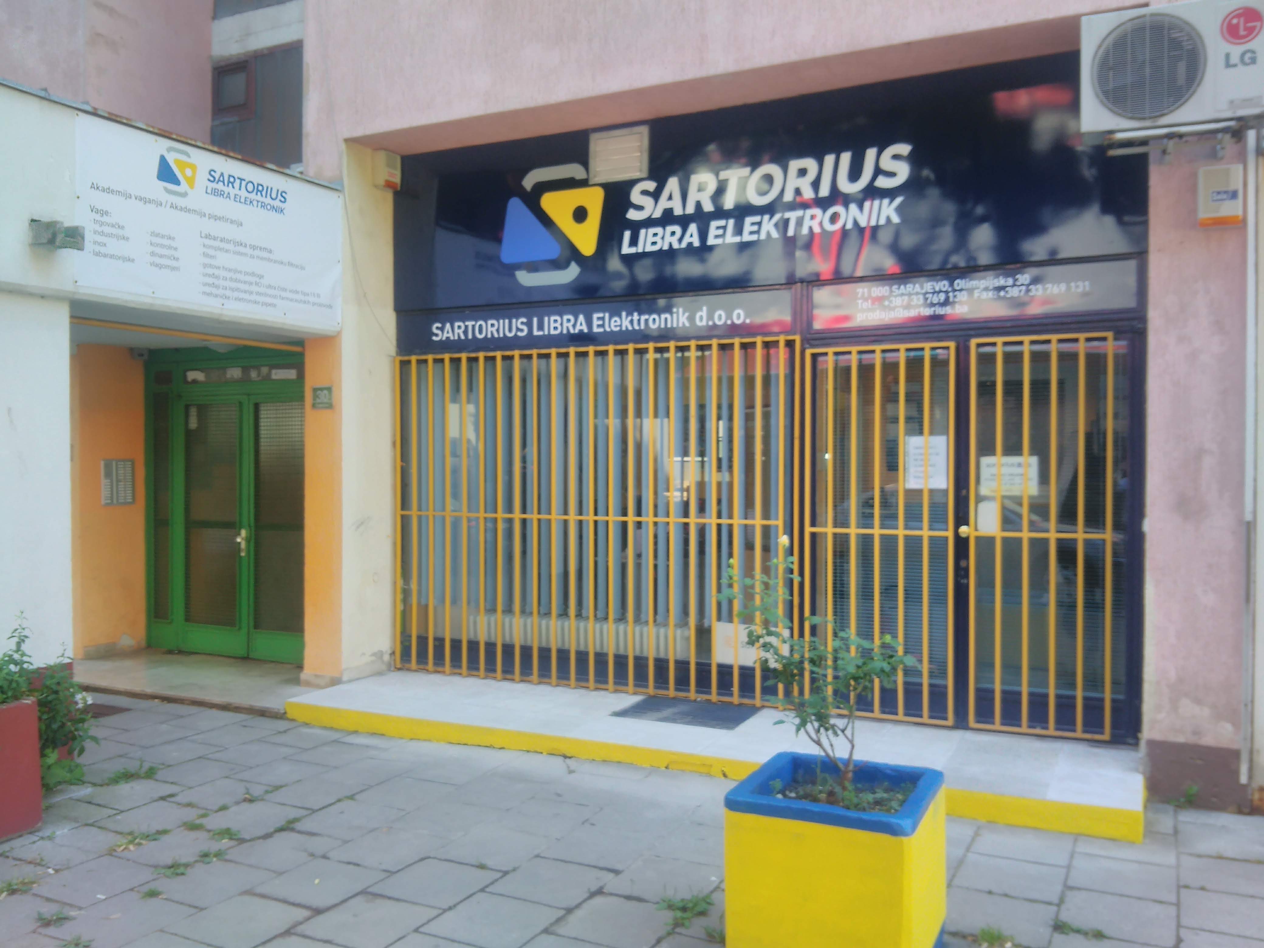 Istorija preduzeća - Sartorius Libra Elektronik